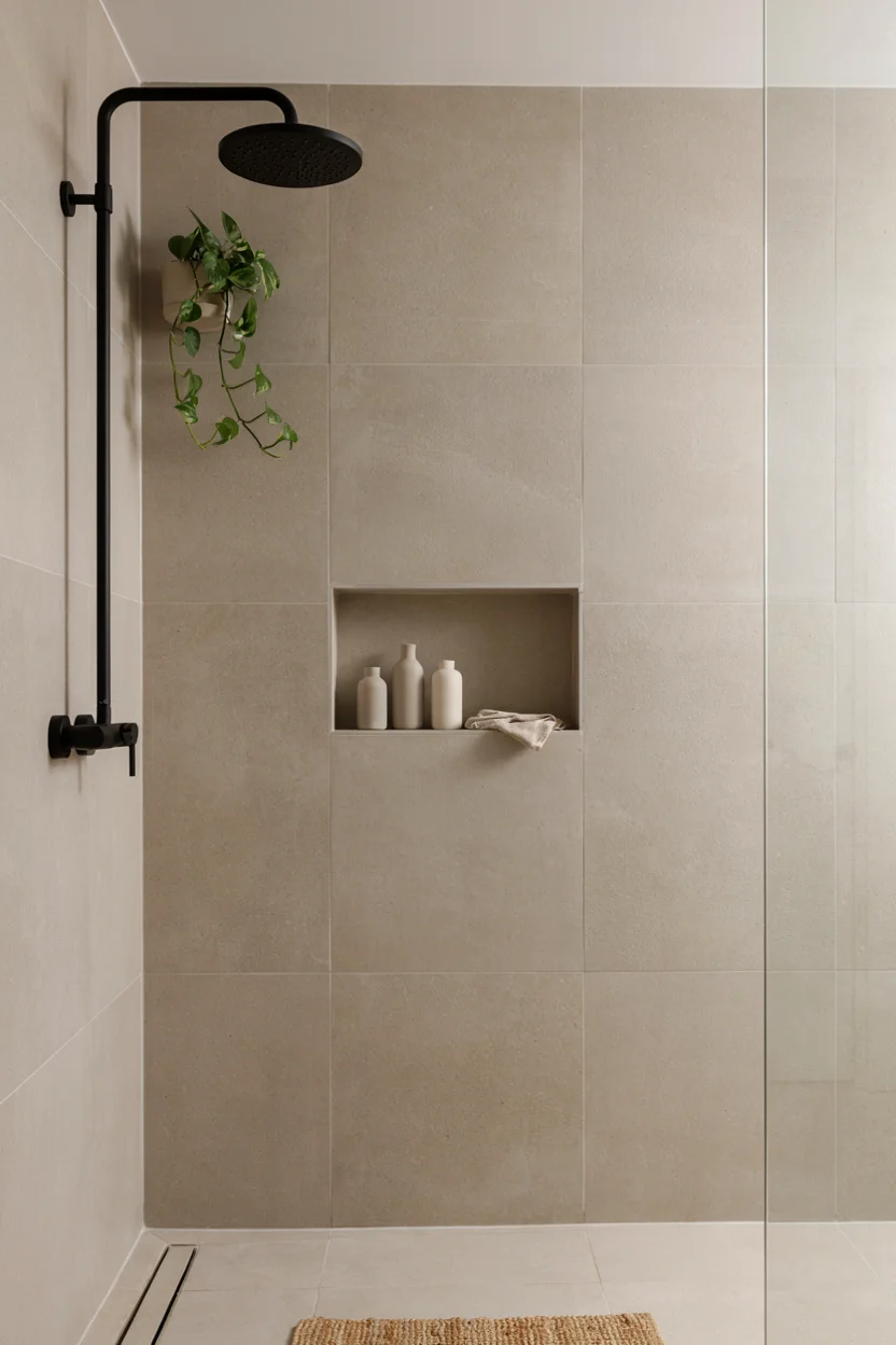 Large Format Tile for a Seamless Feel