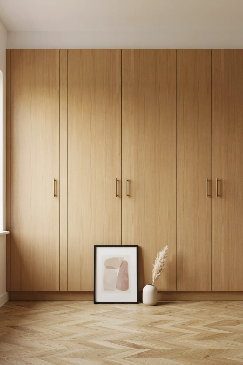 Hidden Storage Behind Sleek Cabinetry Modern Bathroom Ideas
