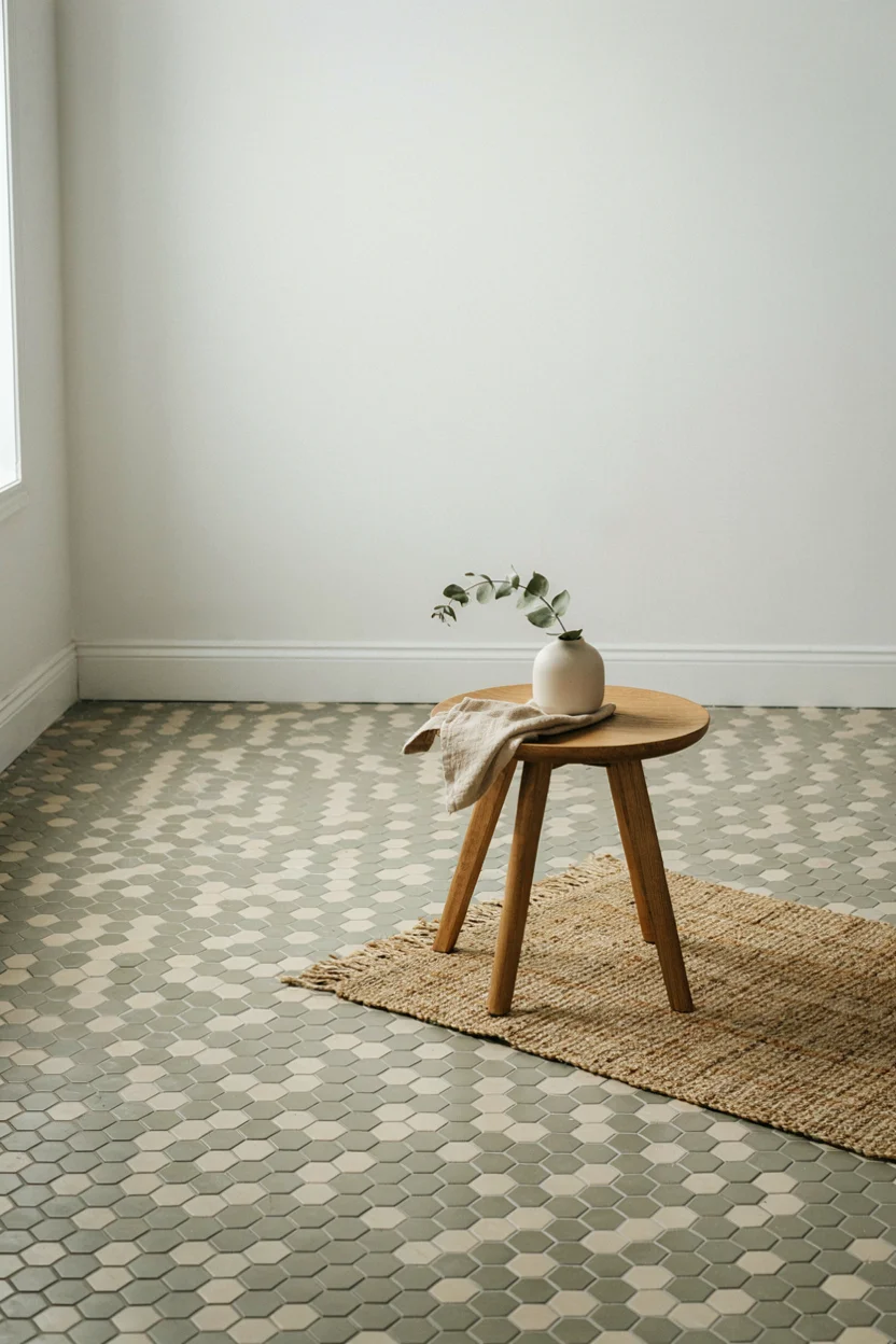  Geometric Tile in Muted Tones