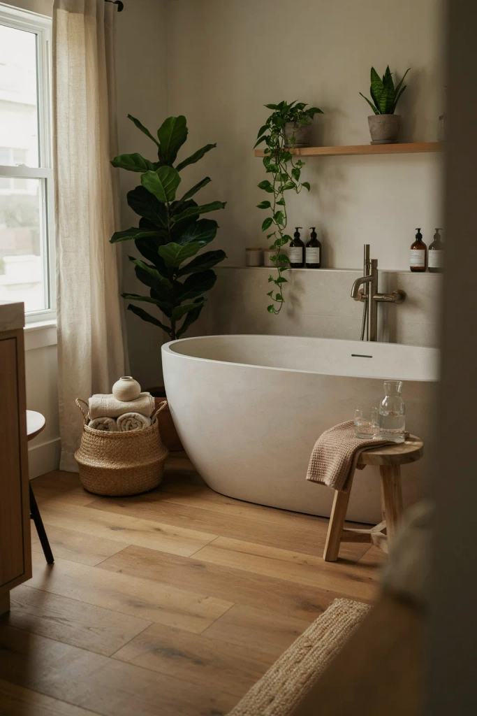 Fresh Greenery and Natural Textures