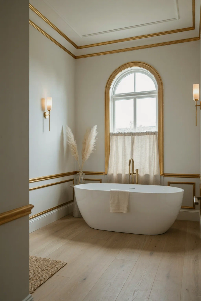 Gold Accent Trim and Molding