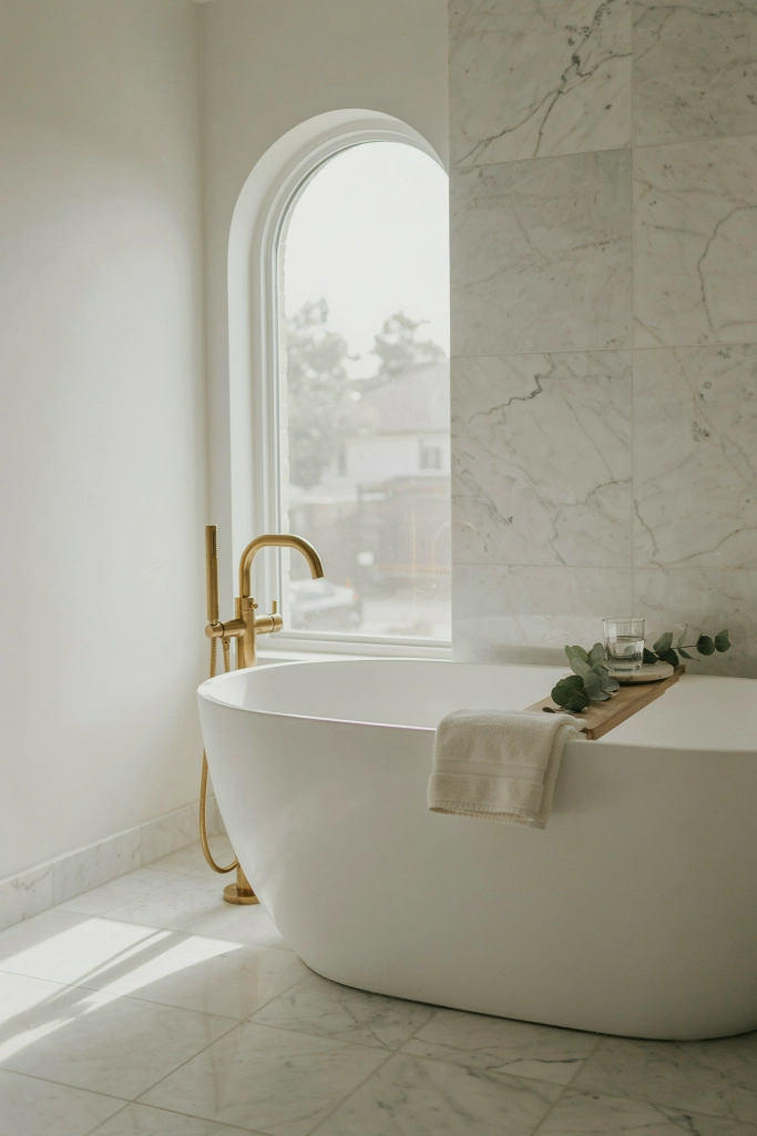 Gold Freestanding Tub Fixtures