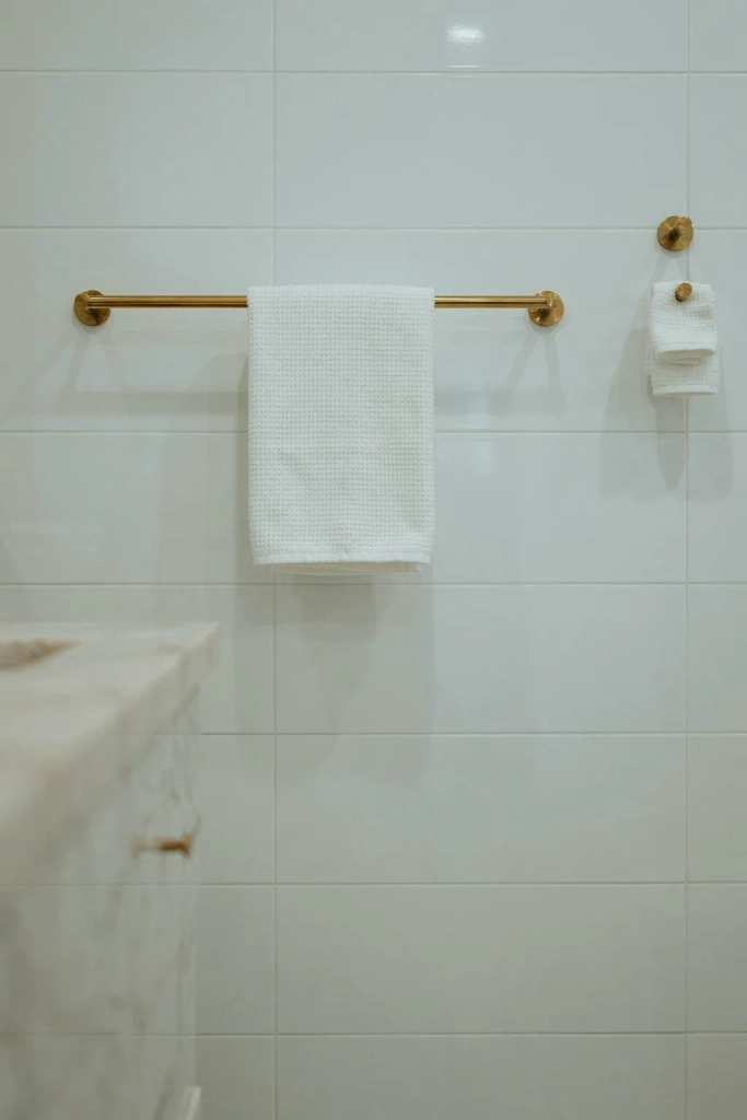 Gold Towel Bars and Hooks