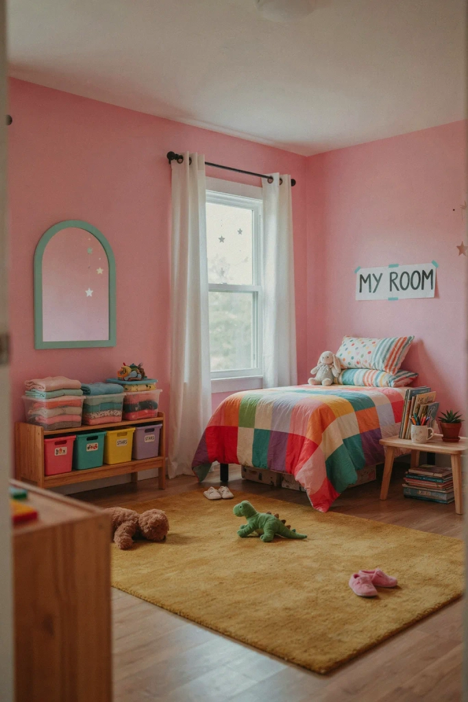  Hot Pink Kids' Room