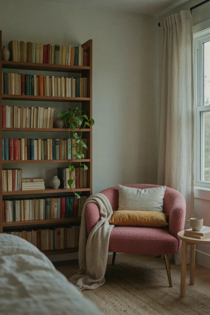 Hot Pink Reading Nook