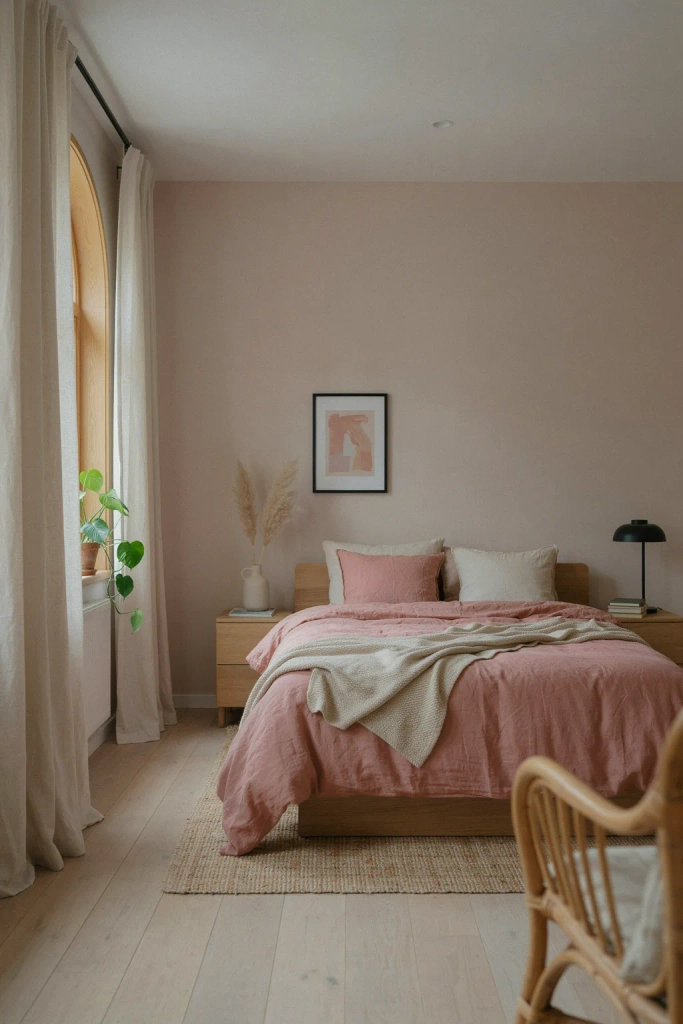  Hot Pink Scandinavian Fusion