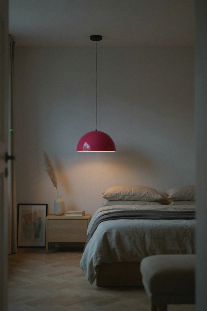 Hot Pink Statement Lighting