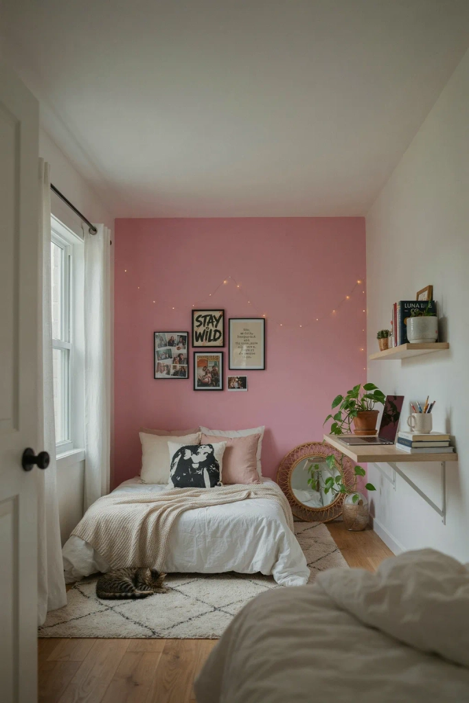 Hot Pink Teen Bedroom