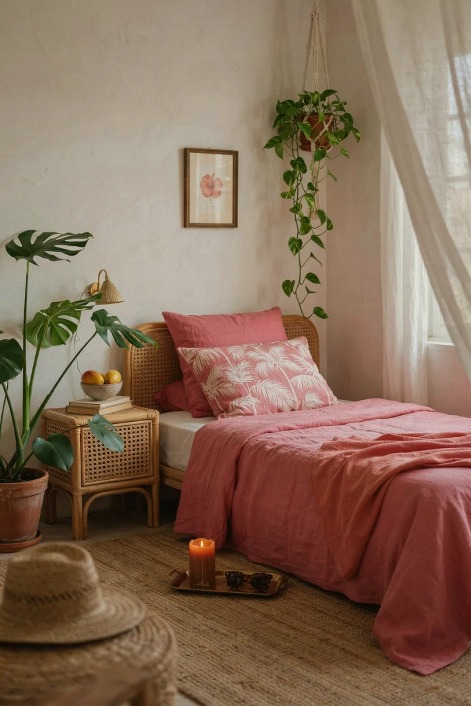 Hot Pink Tropical Vibes