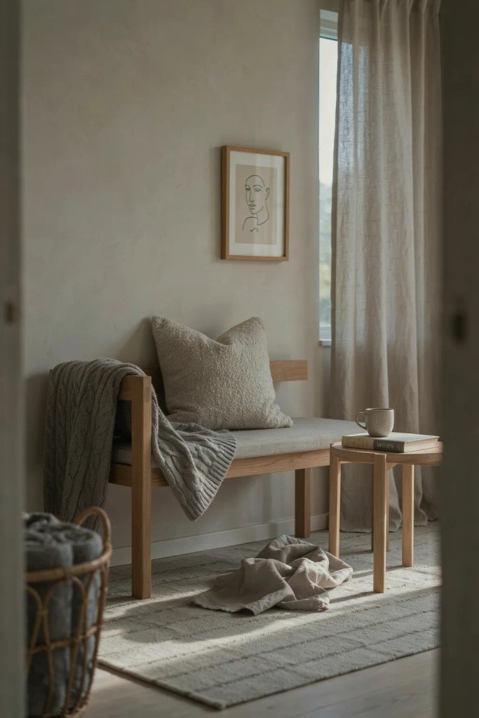 Layered Grey Textiles