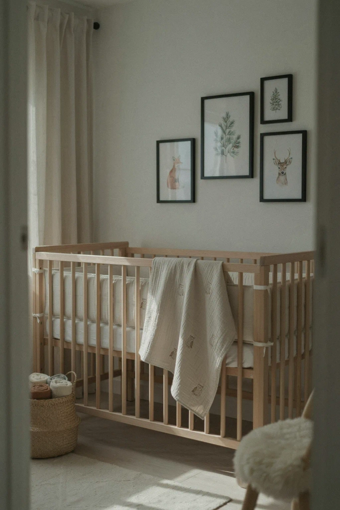 Owl-Themed Crib Bedding