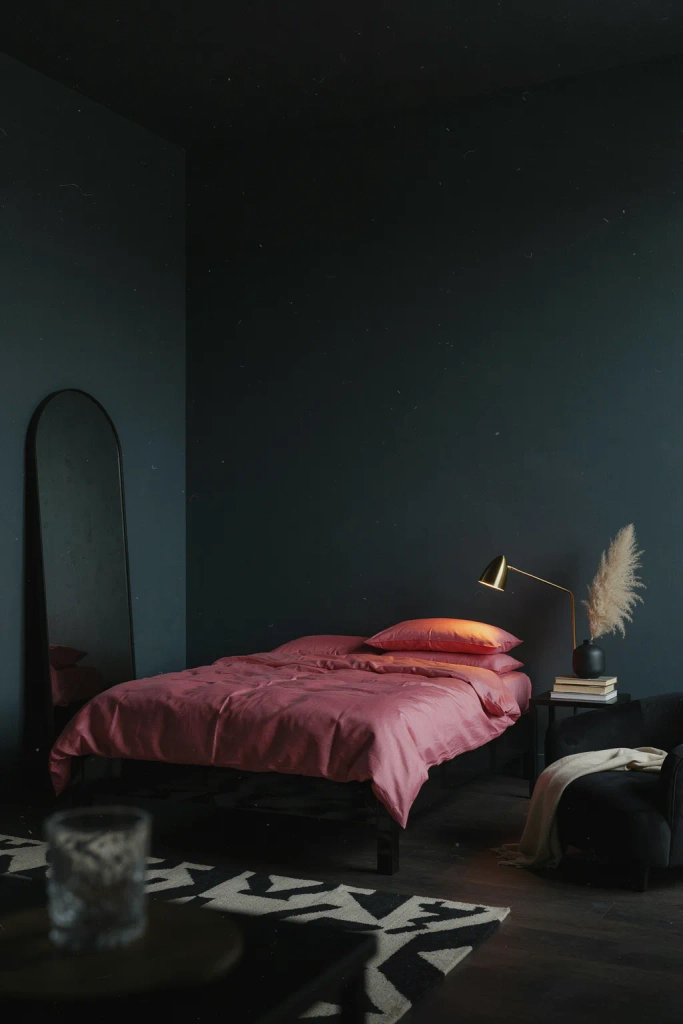 Pink and Black Contrast