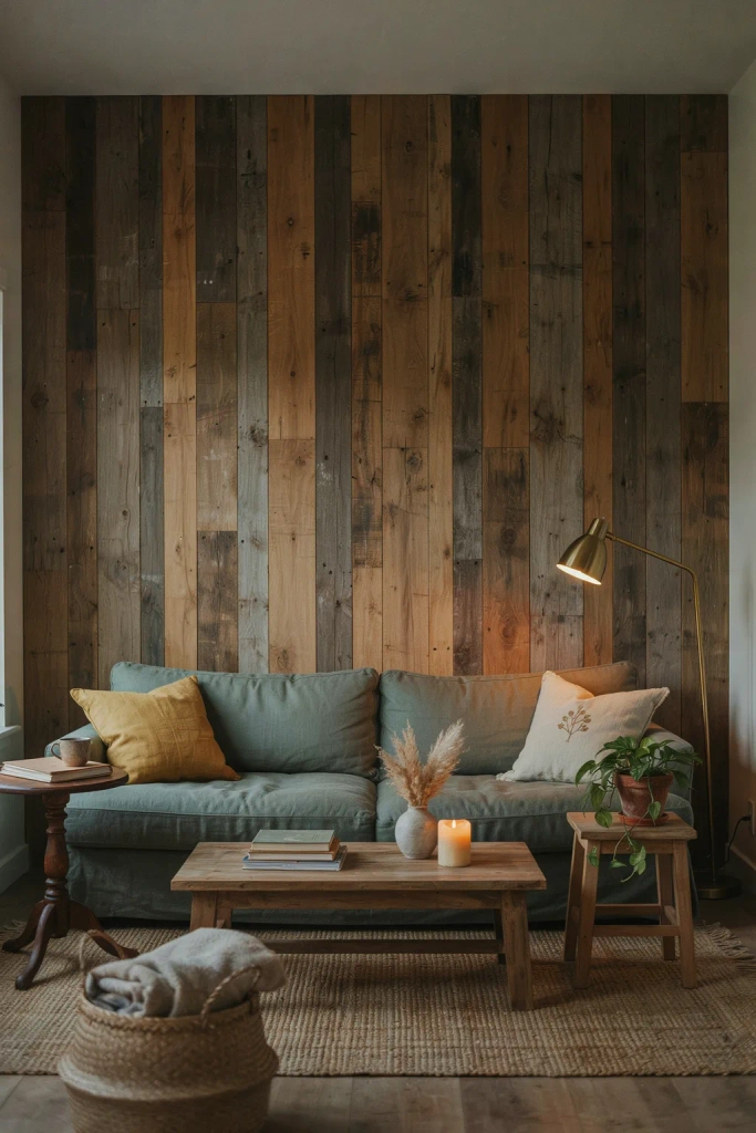 Reclaimed Wood Accent Wall