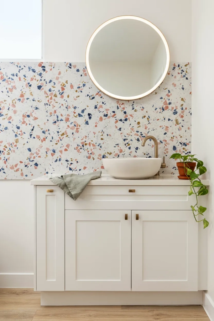 Terrazzo Countertop Statement