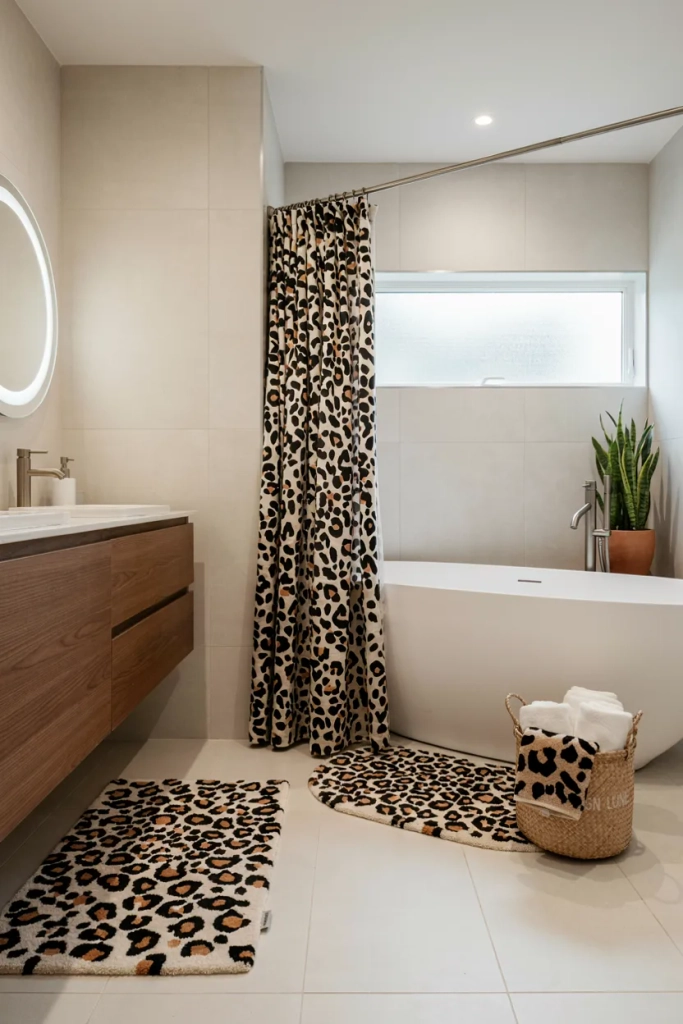 Unexpected Animal Print Accents