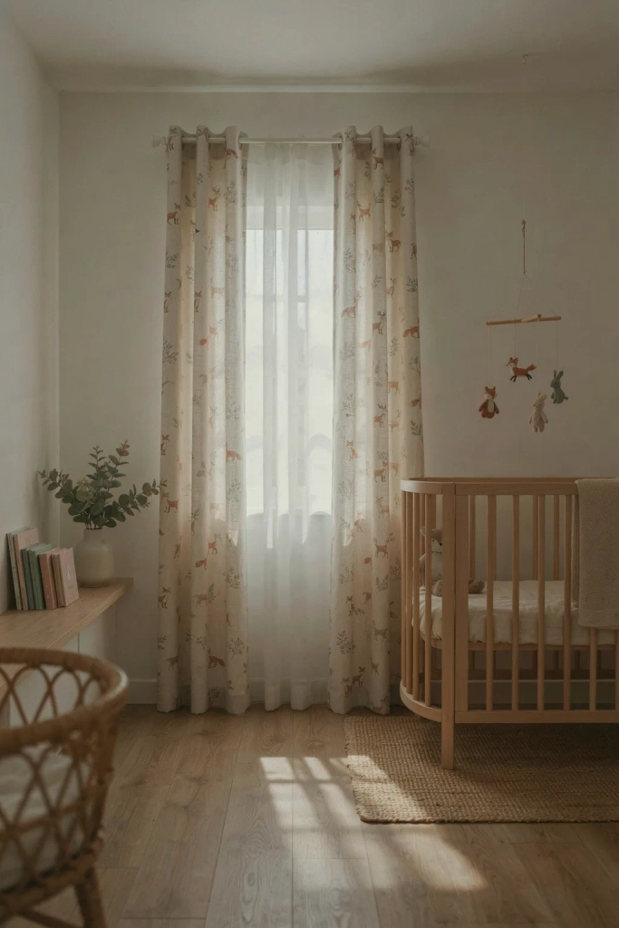 Woodland Creature Curtains