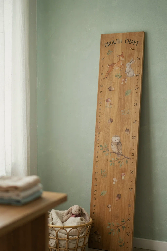 Woodland Creature Growth Chart