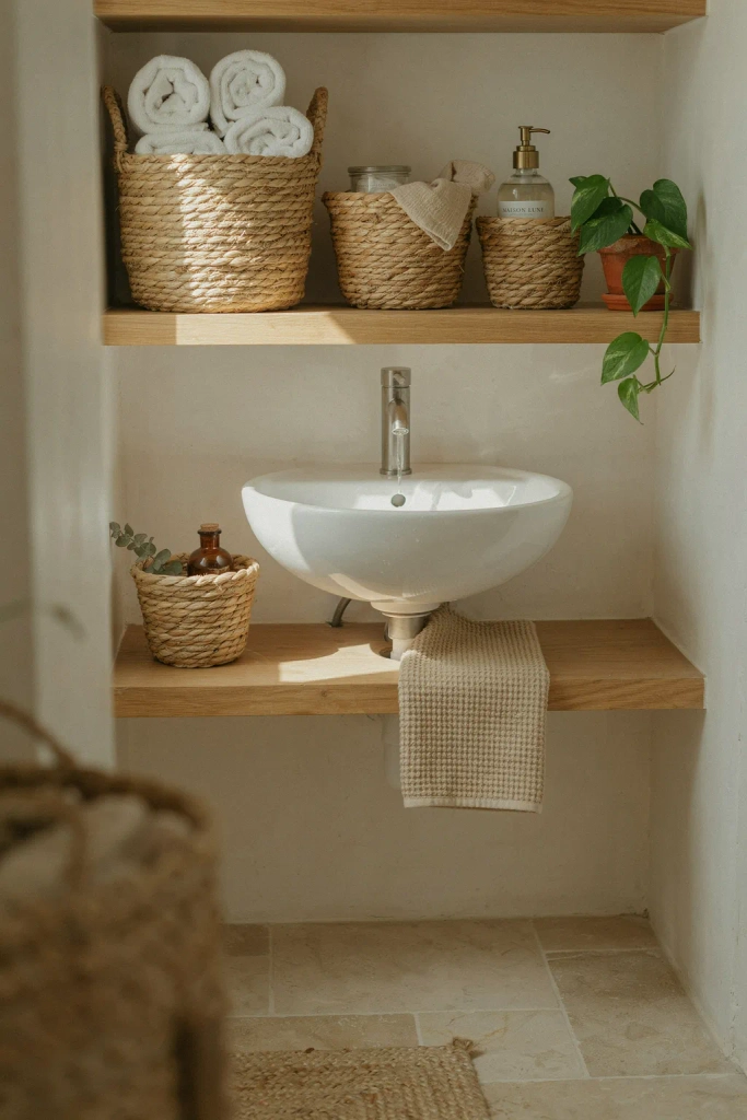Woven Basket Storage